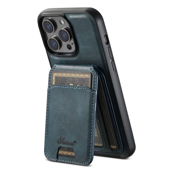 Suteni™ 2in1 Magsafe Skal med Korthållare iPhone 16 Pro Max - Blå