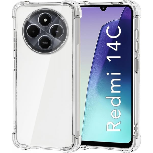 Redmi 14C Stöttåligt Skal med Förstärkta Hörn