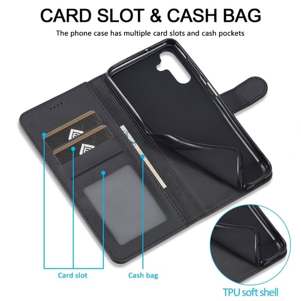 LC.IMEEKE Plånboksfodral Samsung A16 5G - Svart