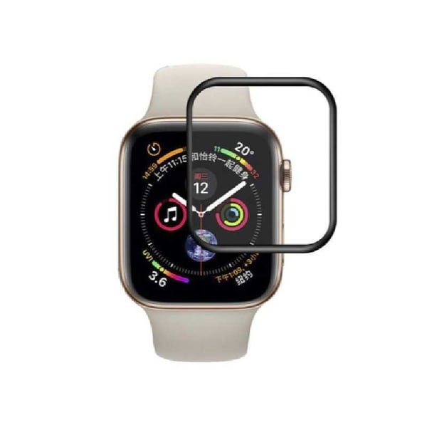 2-PACK Apple Watch 44mm FullFrame 3D Karkaistu lasi 0,26mm 9H