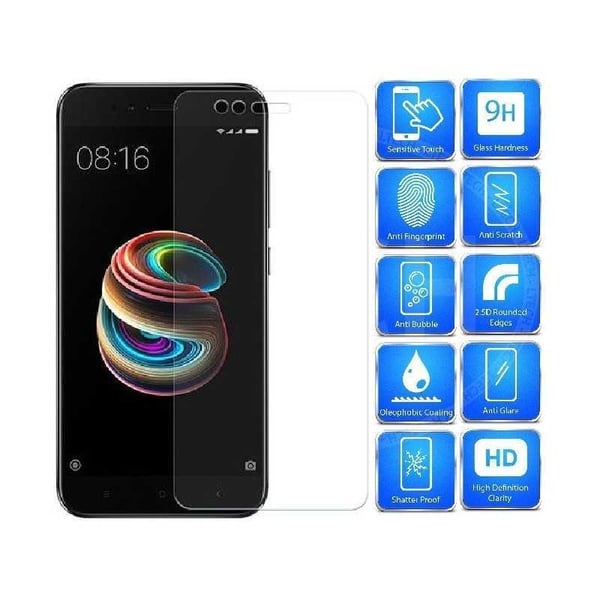 Xiaomi Mi A1 Karkaistu lasi 0,26mm 2,5D 9H