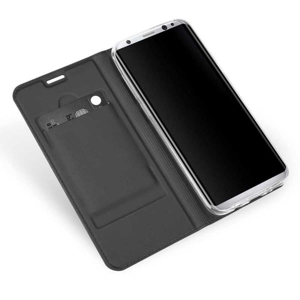 Samsung S8 Plus Flip Case Skin Pro korttilokerolla