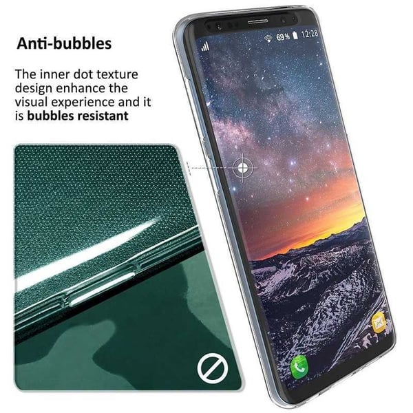 360° täysin peittävä silikonikotelo Samsung S9 Plus