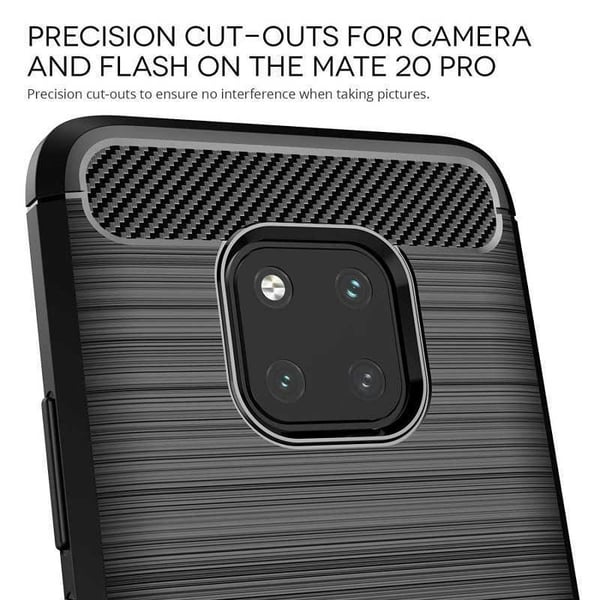 Mate 20 Pro Iskunkestävä Iskunvaimennuskuori SlimCarbon