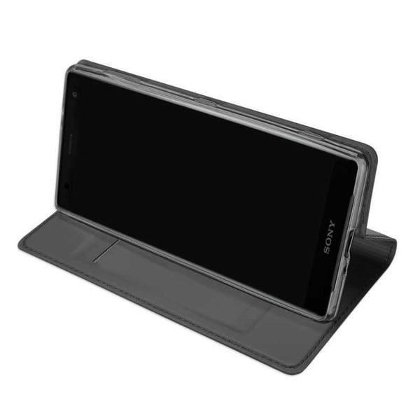 Xperia XZ3 Flip Case Skin Pro korttilokerolla