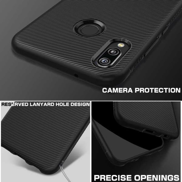 Huawei P20 Lite Iskunkestävä FullCarbon V3
