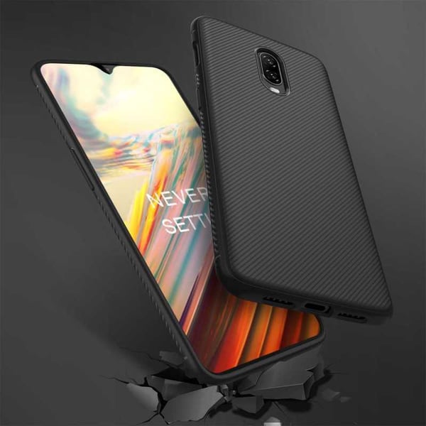 OnePlus 6T Stöttåligt Skal FullCarbon V3