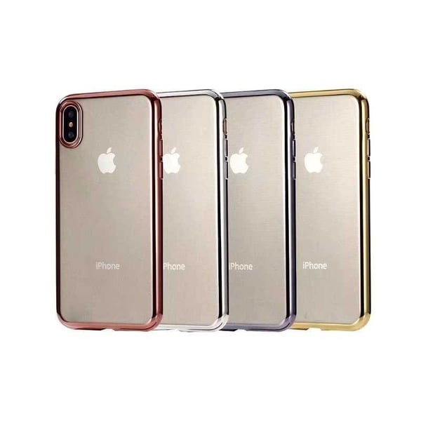 iPhone X iskuja vaimentava kumikotelo