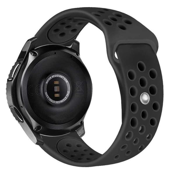 Universal Tyylikäs Rannekello Sport Runnr - 22mm musta