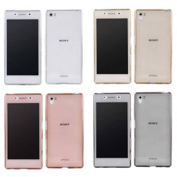 360° täysin peittävä silikonikotelo Xperia Z5