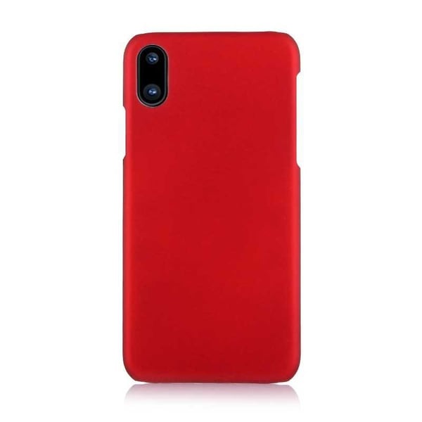 iPhone X ultraohut kuminen mattamusta kansi