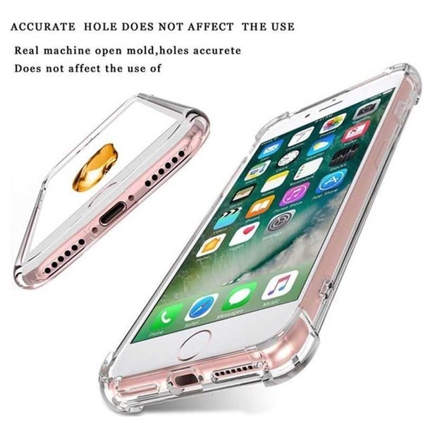 iPhone 8 Iskuja vaimentava silikonikuori Shockr