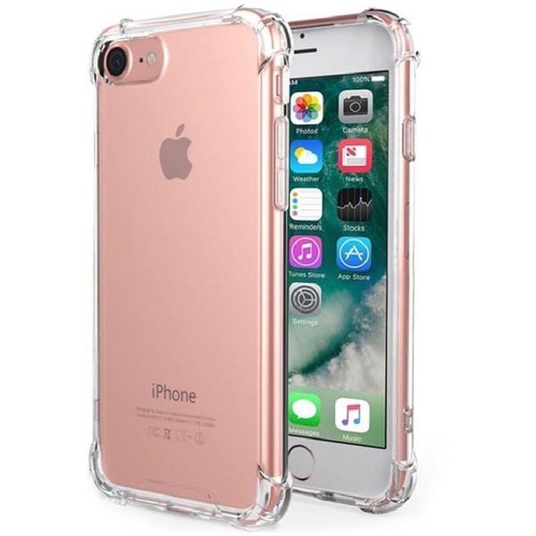 iPhone 8 Iskuja vaimentava silikonikuori Shockr
