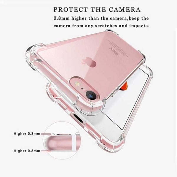 iPhone 8 Iskuja vaimentava silikonikuori Shockr