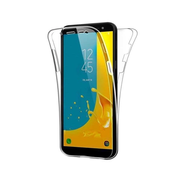360° täysin peittävä silikonikotelo Samsung J6 2018