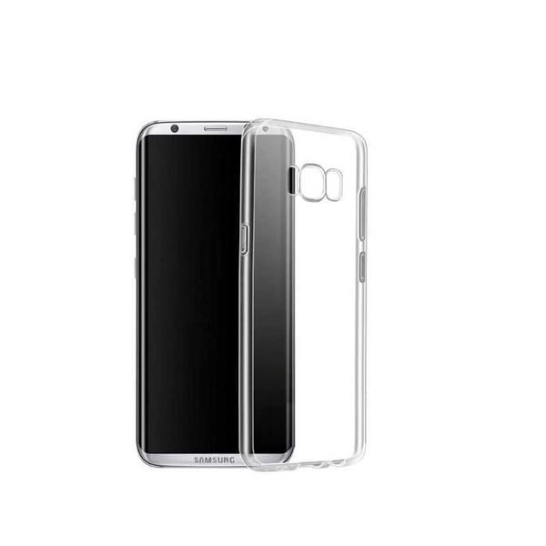 Yksinkertainen Samsung S8 -iskuja vaimentava silikonikotelo