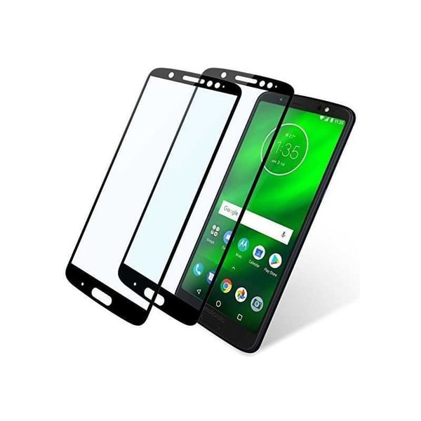 Moto G6 Plus Härdat Glas 0.26mm 2.5D 9H Fullframe