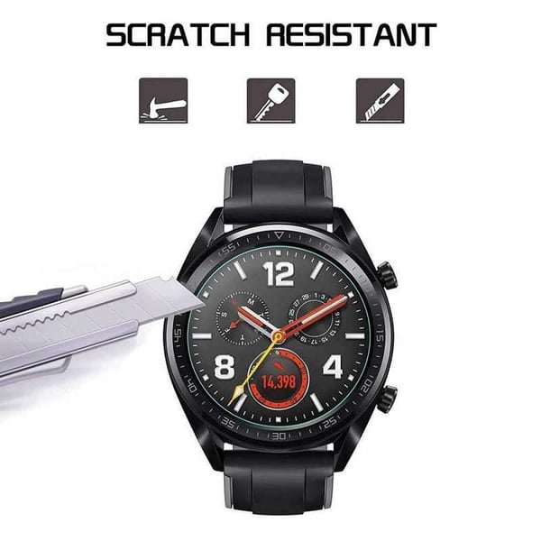 2-PACK Huawei Watch GT 46mm karkaistu lasi 0,2mm 9H 2,5D