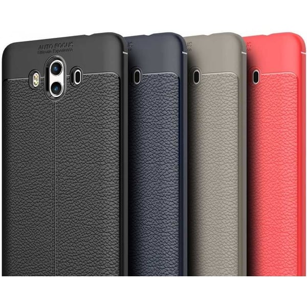 Mate 10 Lite iskunkestävä ja iskuja vaimentava nahkaselkäsuoja