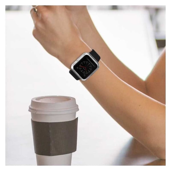 2-PACK Ultra-ohut TPU Shell Apple Watch 38mm