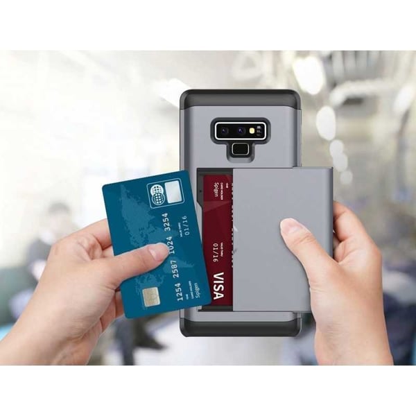 Samsung Note 9 Iskunkestävä kansikorttipaikka StreetWise