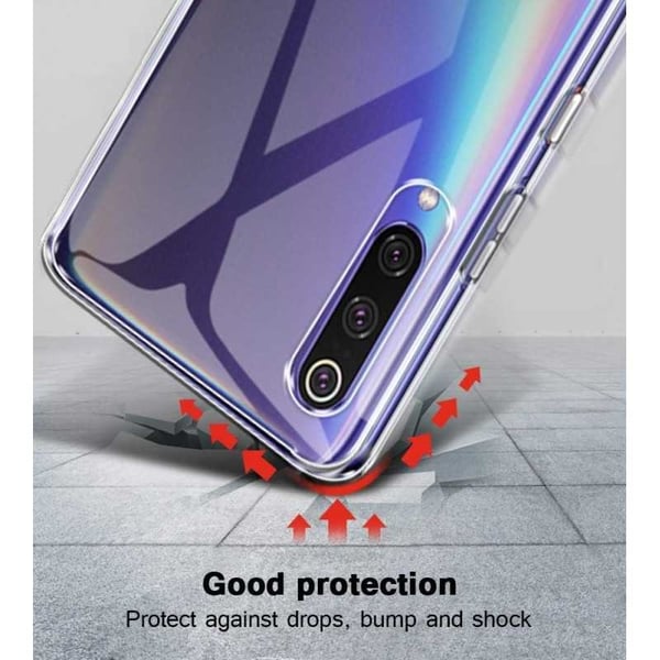 Yksinkertainen Xiaomi Mi 9 -iskuja vaimentava silikonikuori
