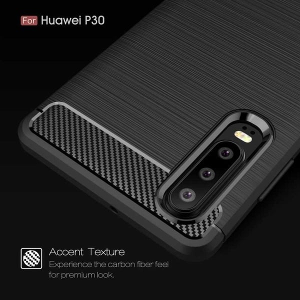 Huawei P30 Iskunkestävä Iskunvaimennuskuori SlimCarbon