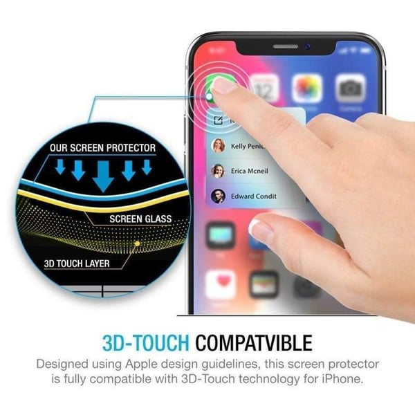 Huawei P30 Privacy Karkaistu lasi 0,26mm 2,5D 9H