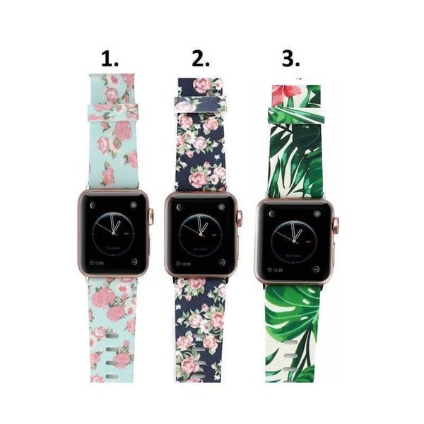 Apple Watch 42/44/45/49mm tyylikäs rannekoru Juicy