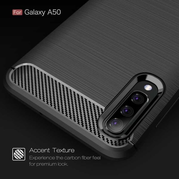 Samsung A50 Iskunkestävä Iskunvaimennus SlimCarbon (SM-A505FN)