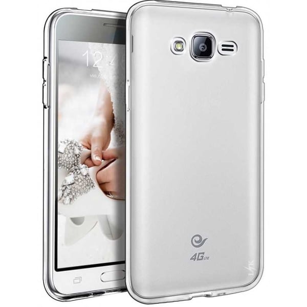 Samsung J3 / J3 2016 iskuja vaimentava silikonikuori, yksinkertainen