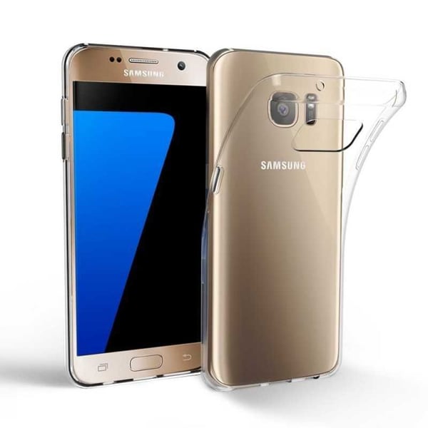 Yksinkertainen Samsung S7 -iskuja vaimentava silikonikuori