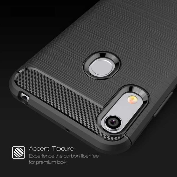 Huawei Y6 2019 Iskunkestävä Iskunvaimennuskuori SlimCarbon