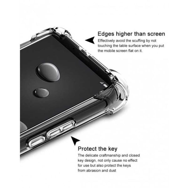 Mate 10 Pro Stöttåligt Skal med Förstärkta Hörn