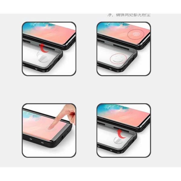 Samsung S10 Full Coverage Vedenpitävä Premium Suoja - 3m