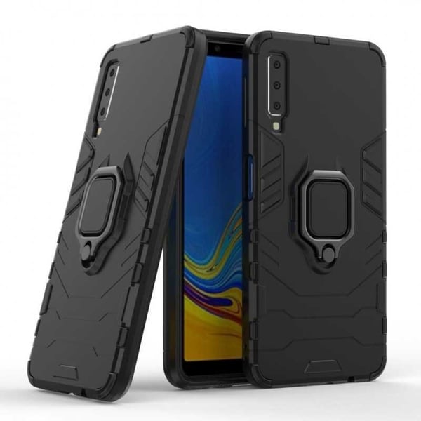 Samsung A70 iskunkestävä kansi rengaspidikkeellä ThinArmor (SM-A705F/DS)