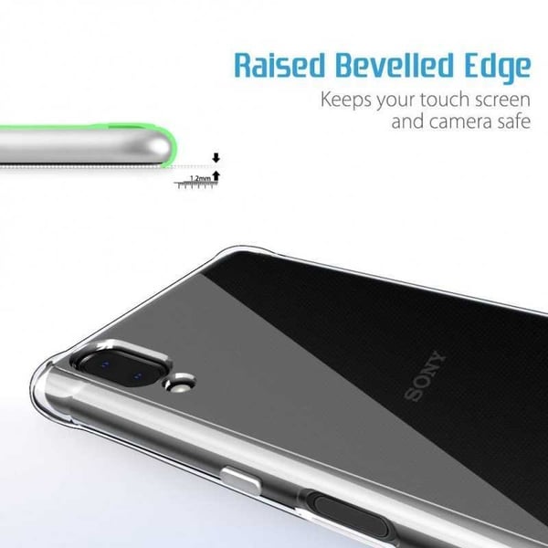 Xperia L3 Iskunvaimennus Silikoni Shell Iskunvaimennin