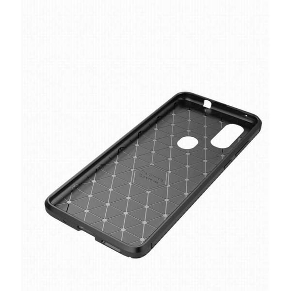 Motorola One Vision iskunkestävä FullCarbon V4 -kuori