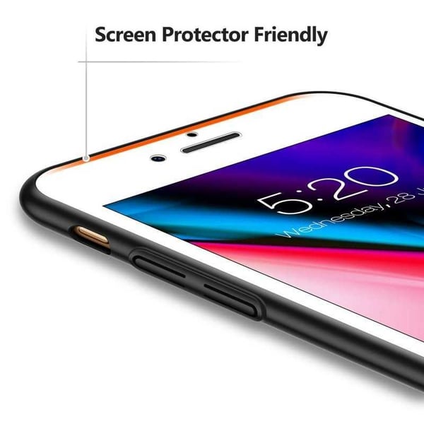iPhone 8 Ultratunt Mattsvart Skal Basic V2