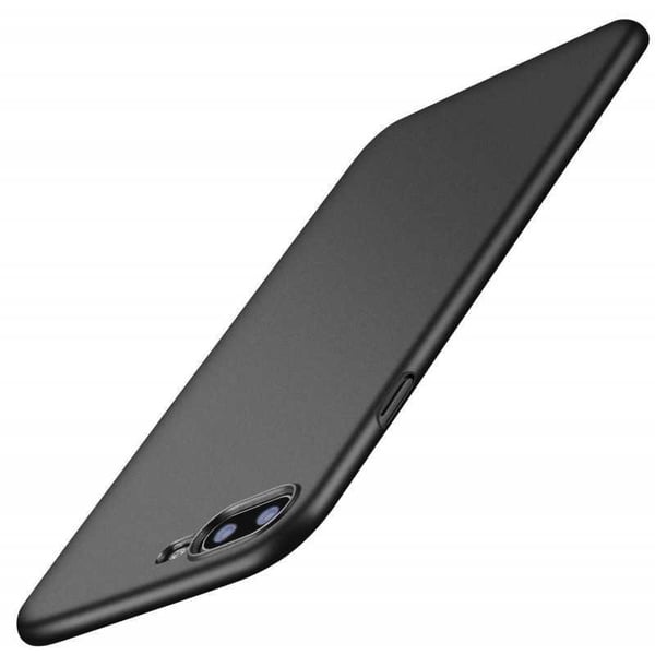 iPhone 8 Plus Ultratunt Mattsvart Skal Basic V2