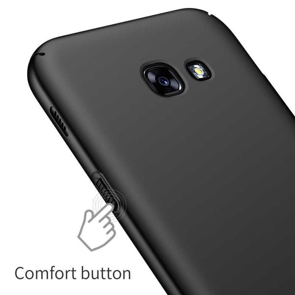 Samsung A3 2017 Ultratunt Mattsvart Skal Basic V2