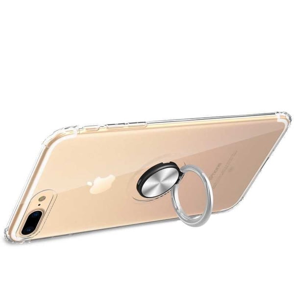 iPhone 7 Iskunkestävä suojus sormustelineellä Fresh