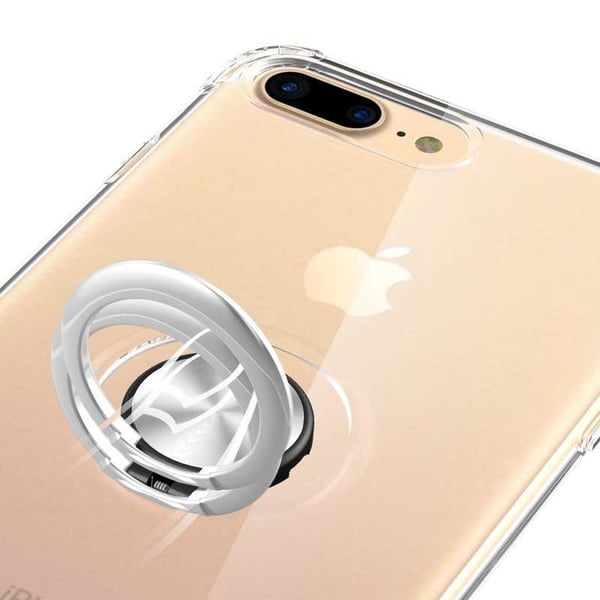 iPhone 8 Iskunkestävä suojus sormustelineellä Fresh