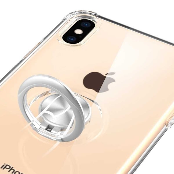 iPhone XS Max Iskunkestävä suojakuori sormustelineellä Fresh