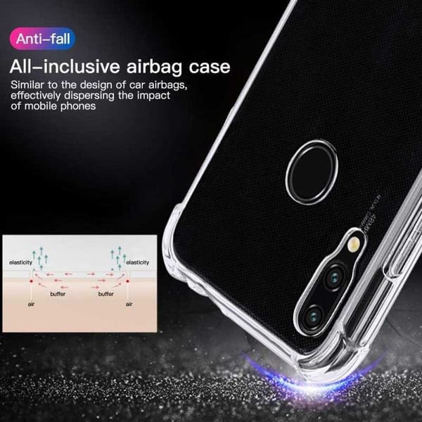 Xiaomi Redmi Note 7 iskuja vaimentava silikonikuori Shockr