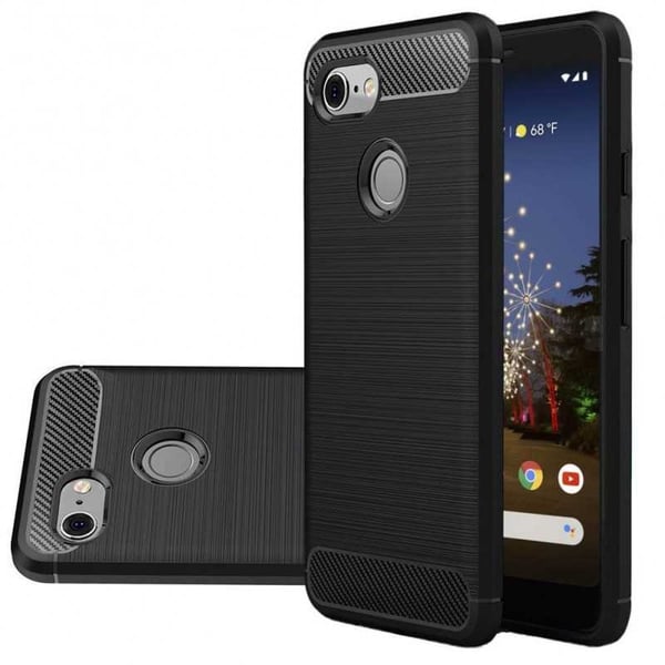 Google Pixel 3a Iskunkestävä SlimCarbon-kuori