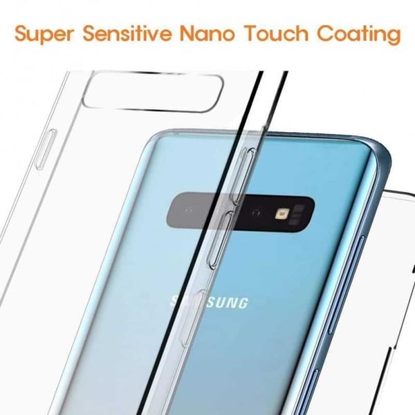 360° täysin peittävä ja iskuja vaimentava kansi Samsung Note 10 Plus