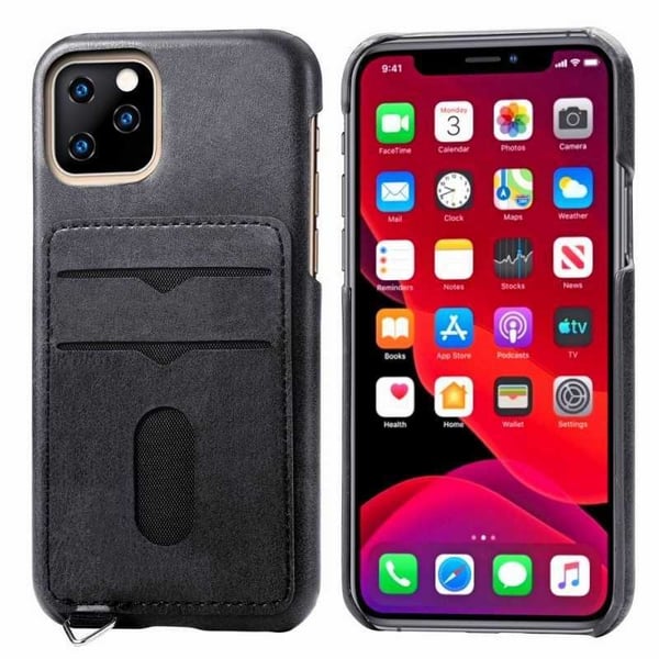 iPhone 11 Ultra-ohut iskuja vaimentava korttipidike 2 Agile-korttia