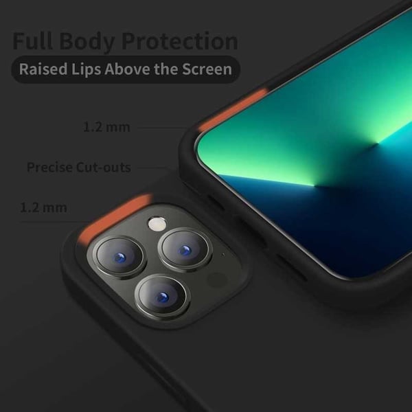 iPhone 11 Pro kuminen mattamusta silikonikuori