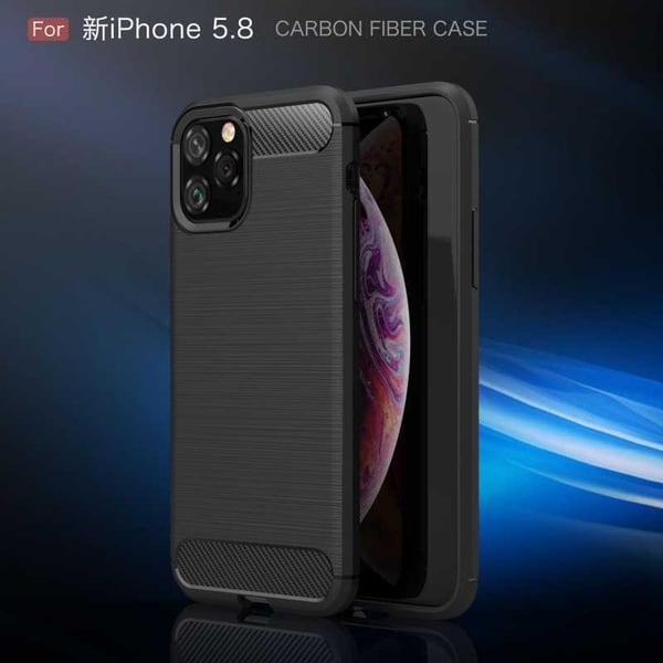 iPhone 11 Pro Iskunkestävä SlimCarbon-kuori